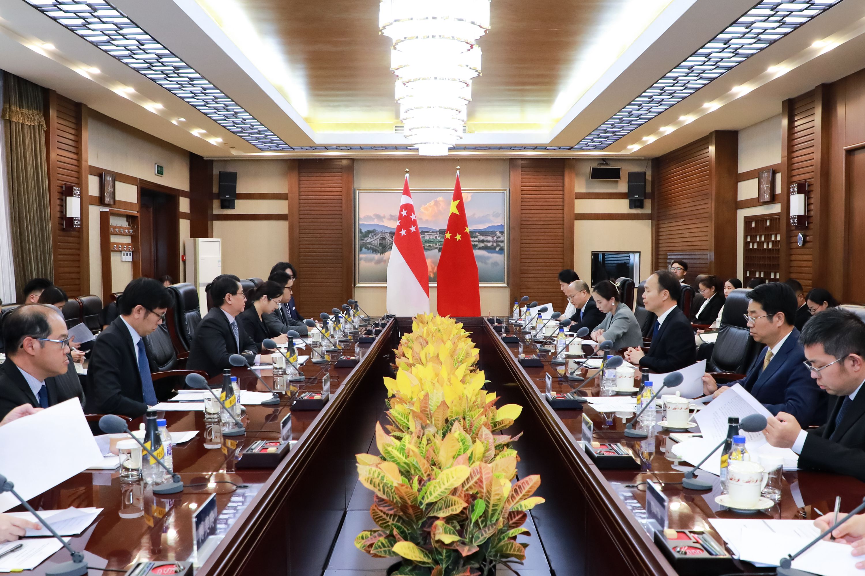 中国—新加坡农业合作工作组首次会议在京召开